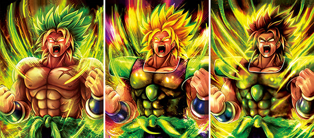 Poster Lenticular A3  – Broly Super Saiyajin - Dragon Ball Fan Art - A022
