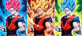 Poster Lenticular A3  – Super Saiyan Evolution - Dragon Ball Fan Art - A044