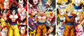 Poster Lenticular A3  – Guerreiros épicos - Dragon Ball Fan Art - A128