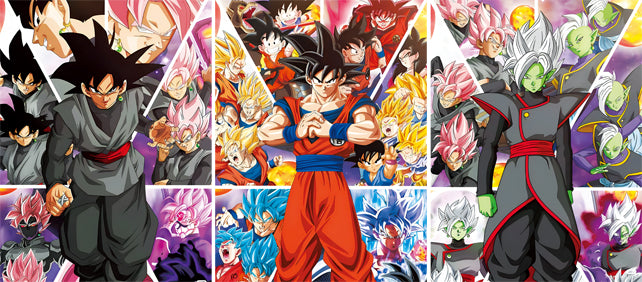 Poster Lenticular A3  – Heróis vs Deuses - Dragon Ball Fan Art - A800