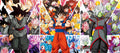 Poster Lenticular A3  – Heróis vs Deuses - Dragon Ball Fan Art - A800