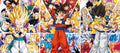 Poster Lenticular A3  – Fusões lendárias - Dragon Ball Fan Art - A803