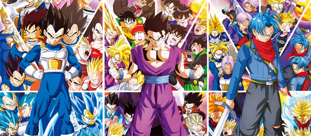 Poster Lenticular A3  – Guerreiros da Nova Geração - Dragon Ball Fan Art - A826