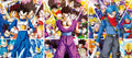 Poster Lenticular A3  – Guerreiros da Nova Geração - Dragon Ball Fan Art - A826