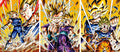 Poster Lenticular A3  – Super guerreiros unidos - Dragon Ball Fan Art - A874