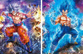 Poster Lenticular A3 Goku + Vegeta SSB - Fan art - A922 Dragon Ball